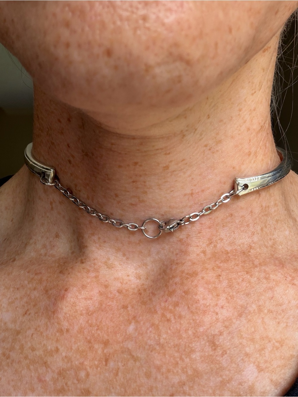 Silverware Choker - Picture 8 of 9